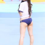 【写真特集 7枚】くれよんちゅ〜どく・花音ここ、ブルマ風水着でフェチ心くすぐる！＜近代麻雀水着祭2022＞