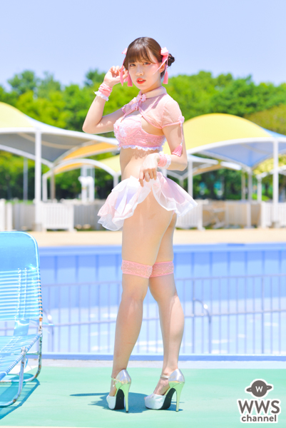 【写真特集 10枚】dela・今田希、競泳水着＆チャイナ風ビキニで魅了＜近代麻雀水着祭2022＞