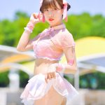 【写真特集 10枚】dela・今田希、競泳水着＆チャイナ風ビキニで魅了＜近代麻雀水着祭2022＞