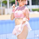 【写真特集 10枚】dela・今田希、競泳水着＆チャイナ風ビキニで魅了＜近代麻雀水着祭2022＞