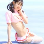【写真特集 8枚】赤ちょこ・東條明日華、美尻見せつけのバックショットで悩殺！＜近代麻雀水着祭2022＞