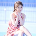 【写真特集 18枚】it's sunny・松尾美侑、夕陽に照らされた透明肌にうっとり<近代麻雀水着祭2022>