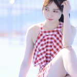 【写真特集 18枚】it's sunny・松尾美侑、夕陽に照らされた透明肌にうっとり＜近代麻雀水着祭2022＞