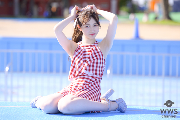 【写真特集 18枚】it's sunny・松尾美侑、夕陽に照らされた透明肌にうっとり＜近代麻雀水着祭2022＞