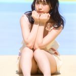 【写真特集 16枚】天使もも、胸元リボンが可愛らしい水着姿を披露