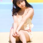 【写真特集 16枚】天使もも、胸元リボンが可愛らしい水着姿を披露