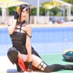 【写真特集 10枚】dela・後藤ひなの、『SPY×FAMILY』ヨル・フォージャーのコスプレで脚線美披露！＜近代麻雀水着祭2022＞