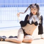 【写真特集 7枚】ネモフィラ新世界・星月夜あむ、小悪魔衣装でセクシーボディ披露＜近代麻雀水着祭2022＞