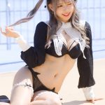 【写真特集 7枚】ネモフィラ新世界・星月夜あむ、小悪魔衣装でセクシーボディ披露＜近代麻雀水着祭2022＞