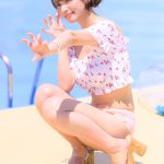 【写真特集 10枚】本田夕歩、可憐なオフショルビキニで魅せる透明肌で釘付け！＜近代麻雀水着祭2022＞