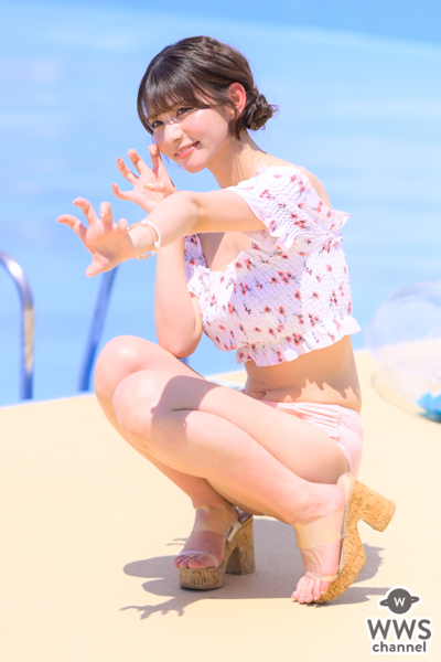 【写真特集 10枚】本田夕歩、可憐なオフショルビキニで魅せる透明肌で釘付け！＜近代麻雀水着祭2022＞
