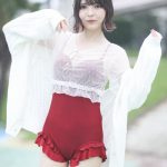 【写真特集 10枚】コスプレイヤー・ゆゆ、透け感コーデでワンピース水着姿を披露！＜近代麻雀水着祭2022＞