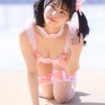【写真特集 9枚】三田のえ、可愛すぎる猫水着姿で見せるセクシーな表情にドキドキ＜近代麻雀水着祭2022＞