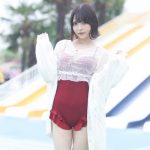 【写真特集 10枚】コスプレイヤー・ゆゆ、透け感コーデでワンピース水着姿を披露！＜近代麻雀水着祭2022＞