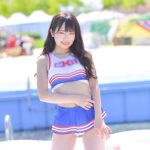 【写真特集 10枚】にゅ〜わ・桜井もも、チアガール衣装でくびれスタイル披露！＜近代麻雀水着祭2022＞