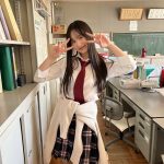 辻優衣、校舎で撮影の制服グラビアオフショット公開！