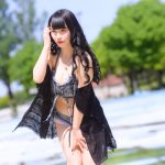 【写真 6枚】MELT・拍羽想、デニム水着でふっくらバスト披露＜近代麻雀水着祭2022＞