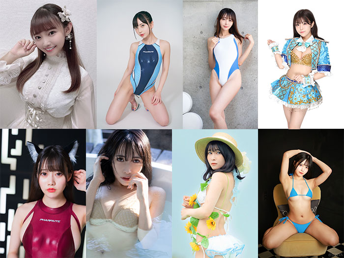７・２、東堂とも、it's sunny、バーレスク東京、７・３、七沢みあ、JILL、三田のえ、桃里れあ、猫宮あすからが出演！「近代麻雀水着祭2022」いよいよ後半戦開幕！！