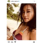 小島瑠璃子、ビキニ姿の自撮りショットに歓喜の声！「破壊力ハンパねぇーッ」