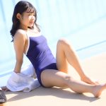 【写真特集 20枚】赤ちょこ・東條明日華、セクシーなスクール水着姿で透明肌披露！＜近代麻雀水着祭2022＞