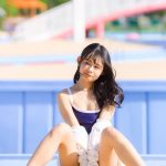 【写真特集 20枚】赤ちょこ・東條明日華、セクシーなスクール水着姿で透明肌披露！＜近代麻雀水着祭2022＞