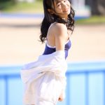 【写真特集 20枚】赤ちょこ・東條明日華、セクシーなスクール水着姿で透明肌披露！＜近代麻雀水着祭2022＞