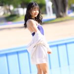【写真特集 20枚】赤ちょこ・東條明日華、セクシーなスクール水着姿で透明肌披露！＜近代麻雀水着祭2022＞