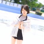 【写真特集 7枚】コスプレイヤー・柑橘もこ、美谷間のチラリズムで視線釘付け！＜近代麻雀水着祭2022＞