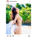 街山みほ、白ビキニで魅せる透明ボディにうっとり！