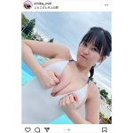 未梨一花、圧倒的な『爆乳高気圧』ショットで瞬殺！