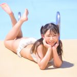 【写真特集 7枚】長澤茉里奈、ハーフツインが似合う白ビキニ姿を披露！＜近代麻雀水着祭2022＞