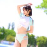 【写真 5枚】イケてるハーツ・城木玲亜、スポーティな水着衣装を披露＜近代麻雀水着祭2022＞