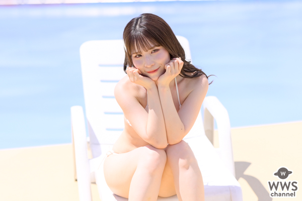 【写真特集 26枚】コスプレイヤー・紗愛、シャボン玉に包まれた幻想的な透明ボディをお届け！＜近代麻雀水着祭2022＞
