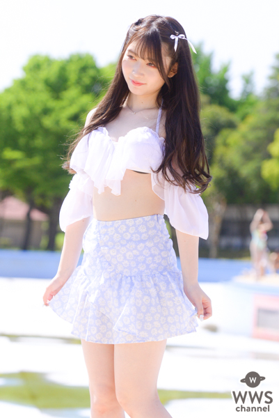 【写真特集 10枚】it's sunny・松尾美侑、ハーフツインを風になびかせ美麗スタイル披露！＜近代麻雀水着祭2022＞