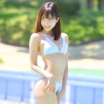 【写真特集 15枚】高坂琴水(キプリスモルホォ)、脚線美がまぶしい美プロポーション披露!<近代麻雀水着祭2022>