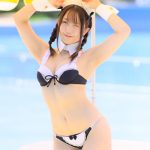 【写真特集 11枚】コスプレイヤー・大河もも、メイドビキニでもちもちボディをセクシーに披露！＜近代麻雀水着祭2022＞