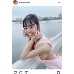 #2i2・天羽希純、デートに集中できない横乳チラ見せショットに歓喜の声！