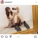 竹内星菜、スカートの中が見えちゃいそうな絶妙アングルに歓喜の声