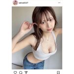 竹内星菜、美谷間＆くびれのセクシーショットでエール！「毎日がんばっててえらいね！」