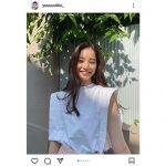 新木優子、弾ける笑顔でノースリーブの夏コーデを公開！