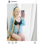 中国出身のコスプレイヤー・ちよ、水着で透明ふんわりバストを披露！