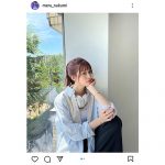 生見愛瑠、爽やかポニテショットに「全てがどタイプです」「ポニーテール最強」とファン歓喜！