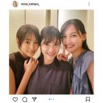 元セブンティーンモデル桐谷美玲＆大政絢＆佐藤ありさの豪華3ショットを披露！