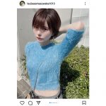 益若つばさ、お腹が見える私服ショット公開で「女神」「可愛いを毎回更新してくる」の声！