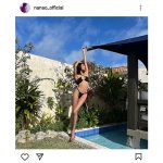 菜々緒、攻めた超ハイレグビキニで見事な脚線美を披露！