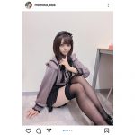 iSPY・藍波ももか、ガーターストッキングから肉感のある色白な太ももに歓喜の声！