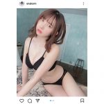 えなこ、総レースのランジェリー姿でスタイル抜群な美ボディ披露！