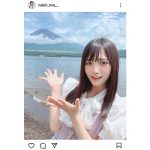 可憐なアイボリー・名切みあ、つやつや美肌が際立つ富士山ショットにファン歓喜！