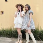 益若つばさ、金髪ロングヘアのミニワンピで太ももチラリ「人形みたいです」と反響！