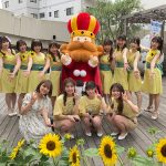 向日葵プリンセス、3期生3名を上大岡アカフーパークで初お披露目